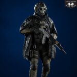 Call of Duty: Modern Warfare 4 Statue 1/6 Ghost 32 cm - immagine 6