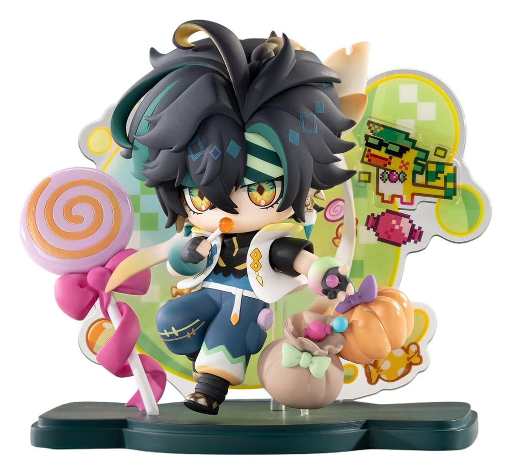 x_apex42332 Genshin Impact Chibi Chara PVC Figure You Ye Qi Xiang Series Kinich 11 cm - immagine 1