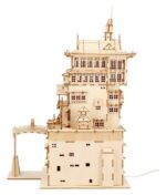 Spirited Away Wooden Craft Kit Kigumi Aburaya - immagine 4