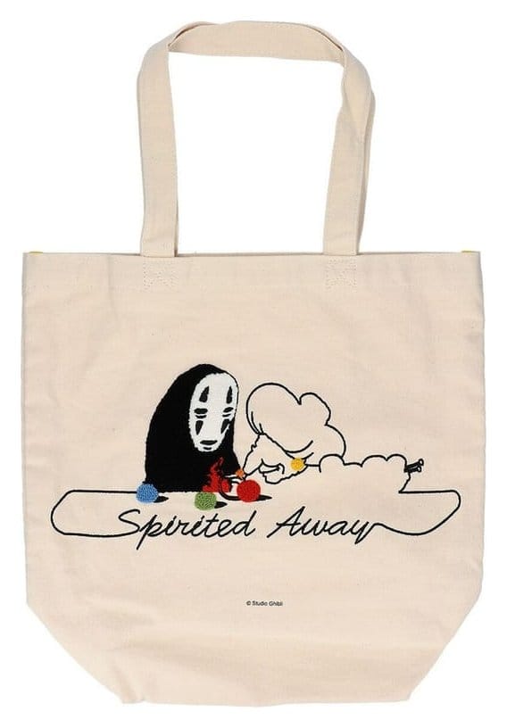 x_benelic-49196 Spirited Away Tote Bag Embroidery Canvas No Face knitting - immagine 1