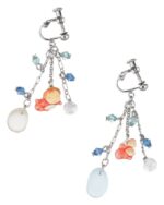 Ponyo Swaying Ponyo clipped Earrings