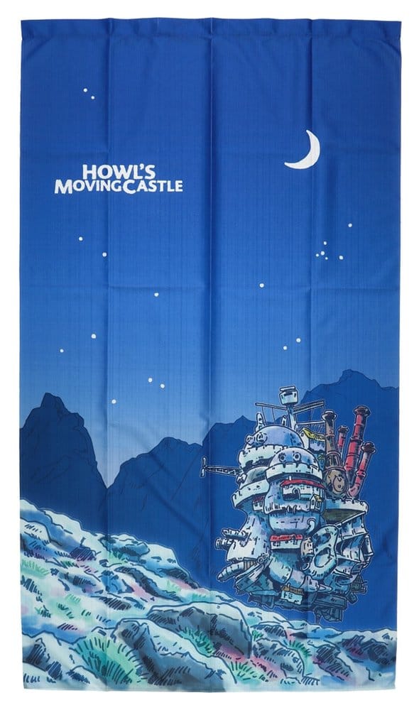 x_cosmo-05008 Howl's Moving Castle Noren Curtains Moonlit night - immagine 1