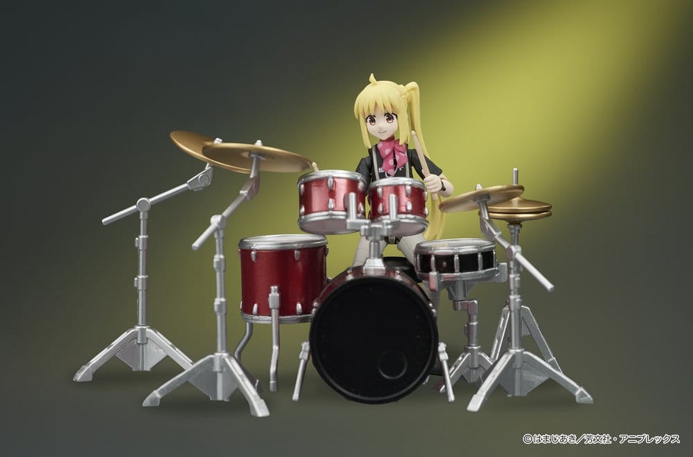 x_dgsm33082 Bocchi the Rock! DIGACTION Action Figure 1/24 Nijika Ijichi 8 cm - immagine 1