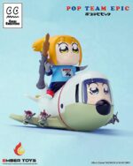 Pop Team Epic Chibi Creature Vinyl Figures 2-Pack POPUKO & PIPIMI: Skeleton Competition Ver. - immagine 4
