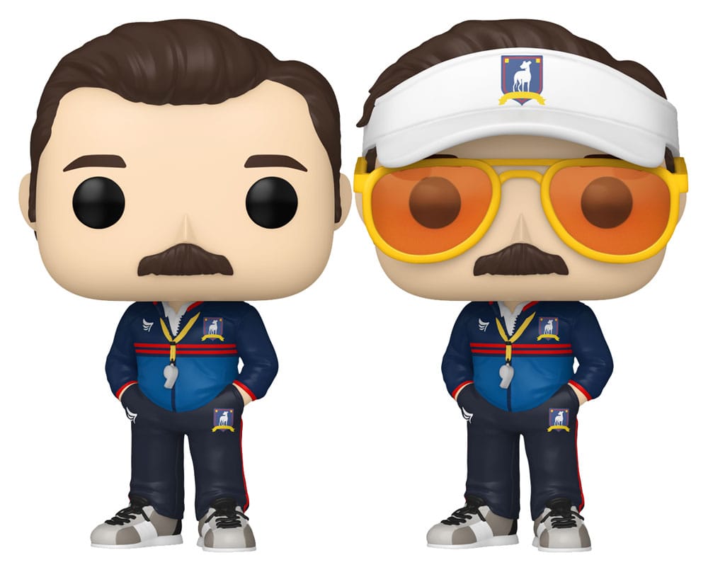 x_fk65710 Ted Lasso POP! TV Vinyl Figures Ted 9 cm Assortment (6) - immagine 1