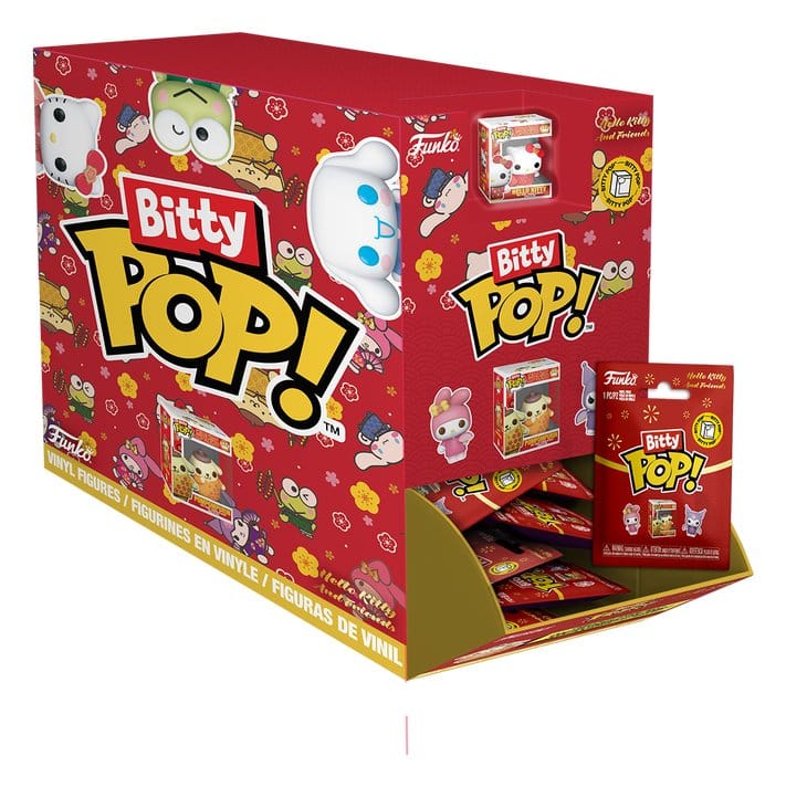 x_fk92940 Hello Kitty & Friends Bitty POP! Vinyl Figure Display (24) PDQ 2,5 cm - immagine 1