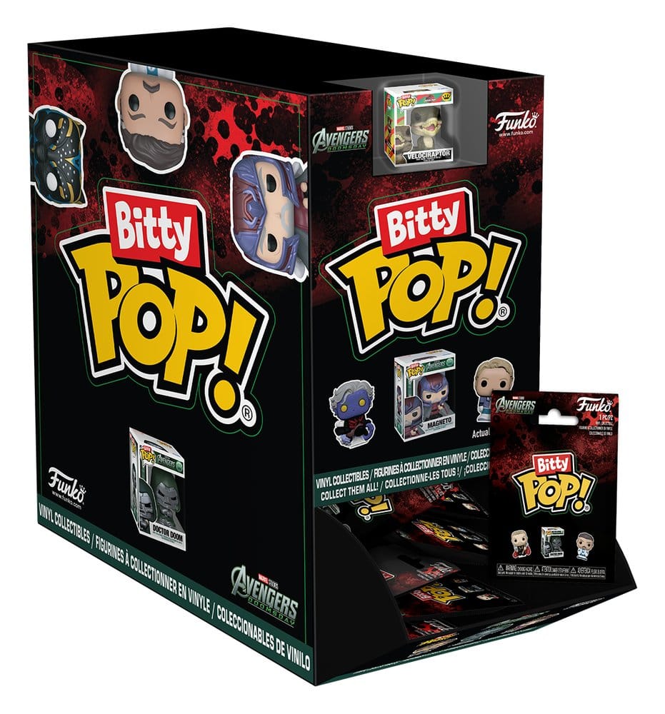 x_fk94843 Avengers: Doomsday Bitty POP! Vinyl Figure Display (24) PDQ 2,5 cm - immagine 1