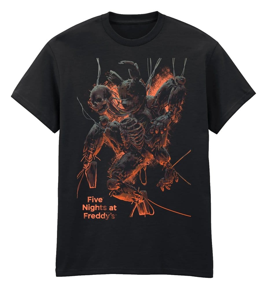 x_fnf07373tsb Five Nights at Freddy’s T-Shirt Limbo Black - immagine 1