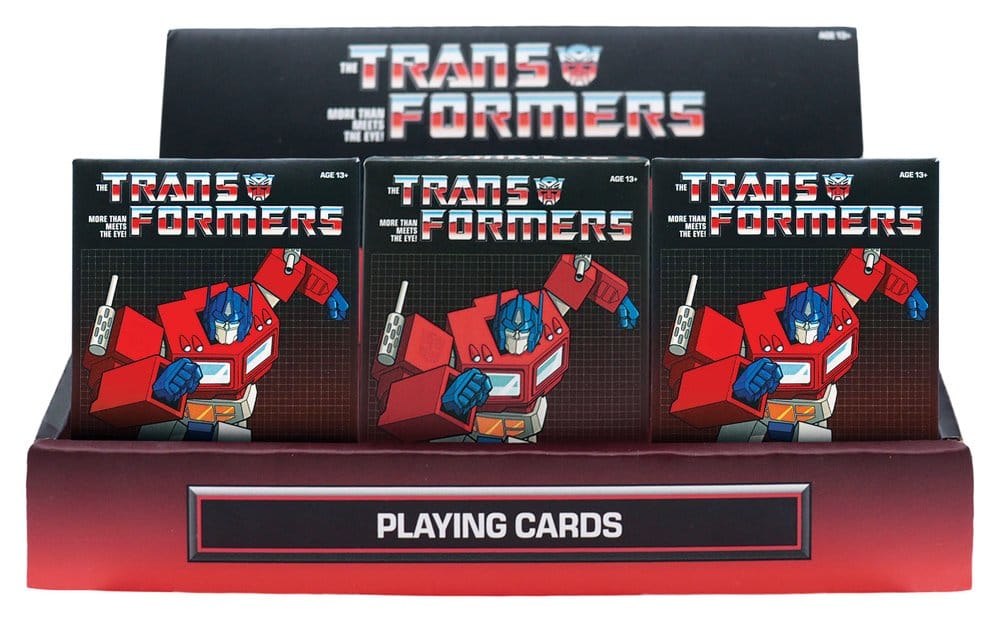 x_fntk-has-tra42-cdu Transformers Playing Cards Display (12) - immagine 1