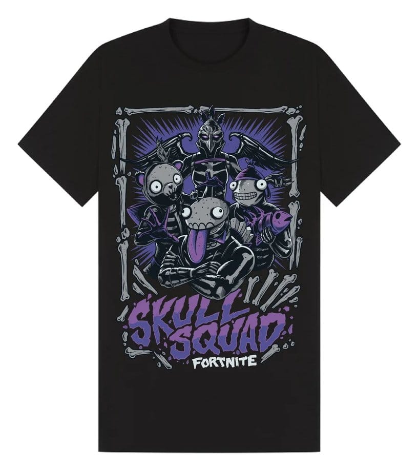 x_for10968tsb Fortnite T-Shirt Skull Squad - immagine 1