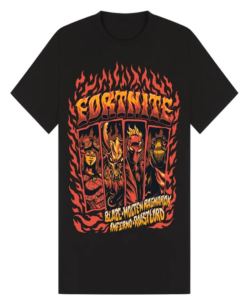 x_for10969tsb Fortnite T-Shirt Blaze - immagine 1