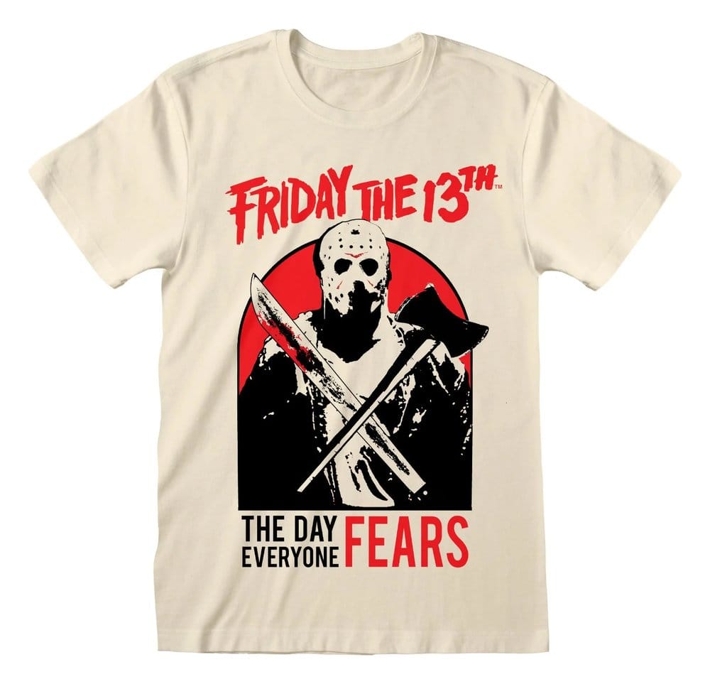 x_fri10317tsc Friday the 13th T-Shirt Day Everyone Fears - immagine 1