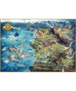 The Witcher Puzzle The Northern Realms Map (1000 Pieces) - immagine 2