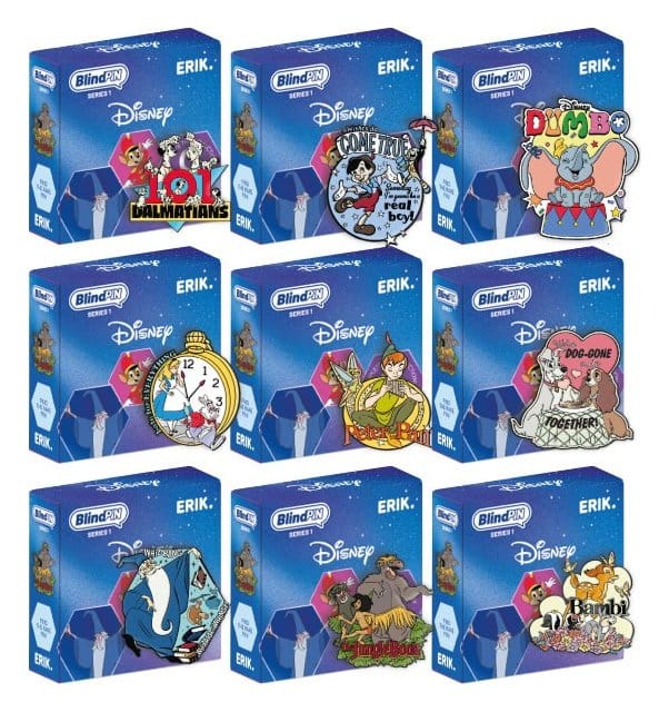 x_gpe84470 Disney Mystery Pins Series 2 Blind Box Display (24) - immagine 1