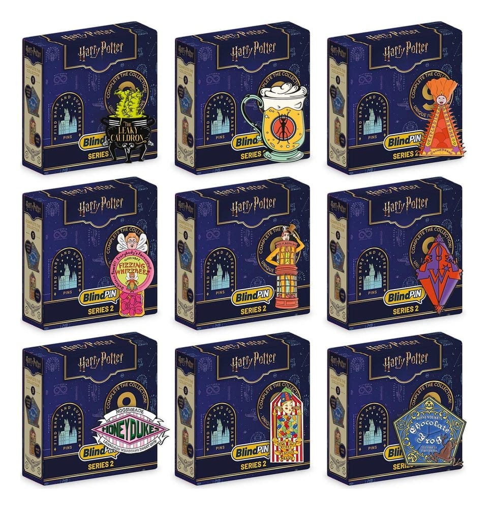 x_gpe84476 Harry Potter Mystery Pins Series 2 Blind Box Display (24) - immagine 1