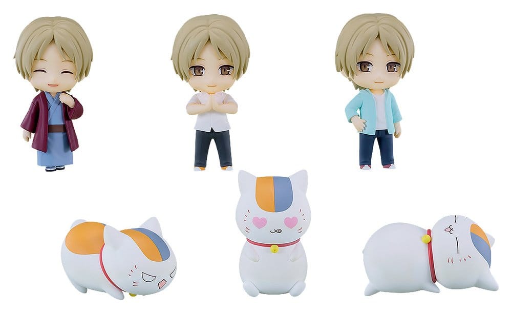 x_gsc59361 Natsume´s Book of Friends Nendoroid Surprise Mini Figures Takashi Natsume & Nyanko Sensei Collection 7 cm Blind Box Assortment (6) - immagine 1