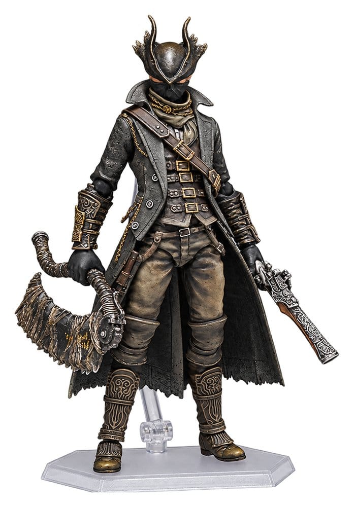 x_gsc59407 Bloodborne: The Old Hunters Figma PVC Figure Hunter 15 cm - immagine 1