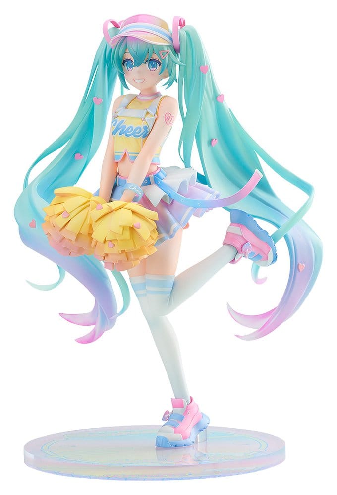 x_gsc59431 Character Vocal Series 01: Hatsune Miku G.S. Collection PVC Figure 1/7 Hatsune Miku Cheerleading Ver. 25 cm - immagine 1