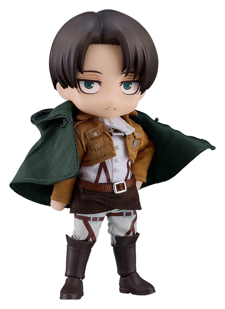 x_gsc59448 Attack on Titan Nendoroid Doll Action Figure Levi 14 cm - immagine 1