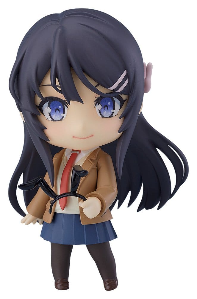 x_gsc59568 Rascal Does Not Dream of Bunny Girl Senpai Nendoroid Action Figure Mai Sakurajima 10 cm - immagine 1