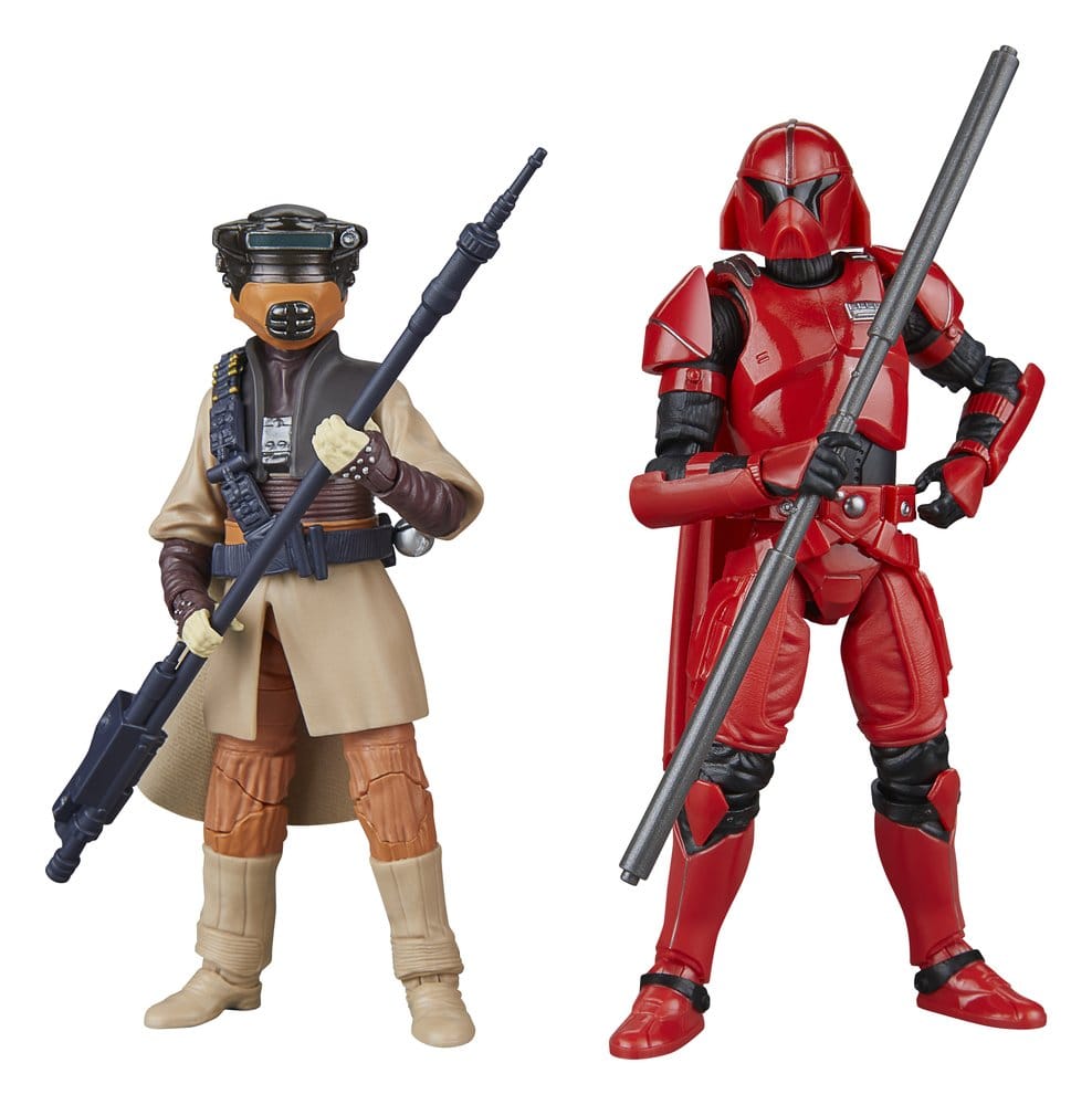 x_hasg1321 Star Wars: Shadows of the Empire Black Series Action Figures Luke Skywalker (Imperial Guard) & Princess Leia Organa (Boushh) 15 cm - immagine 1
