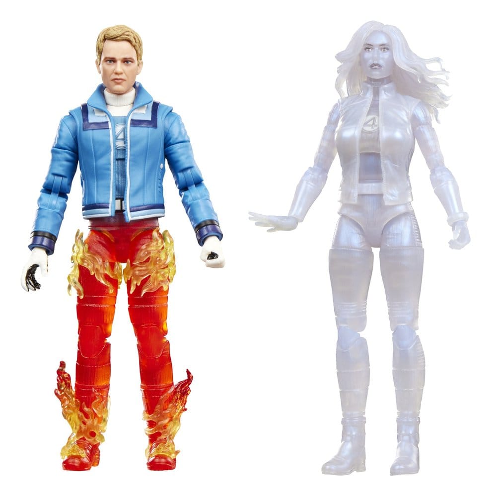 x_hasg2059 Avengers: Doomsday Marvel Legends Action Figure 2-Pack Marvel's Invisible Woman & Human Torch 15 cm - immagine 1