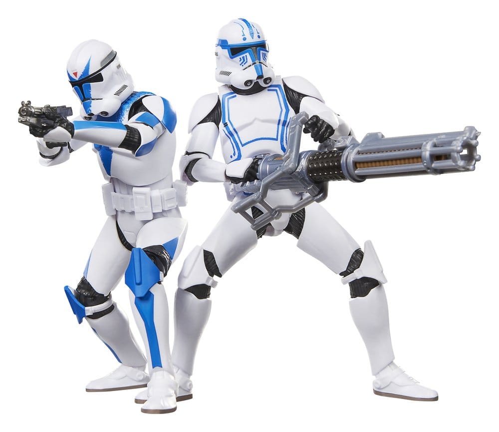 x_hasg3199 Star Wars: The Clone Wars Black Series Action Figure 2-Pack Clone Troopers Dogma & Hardcase 15 cm - immagine 1