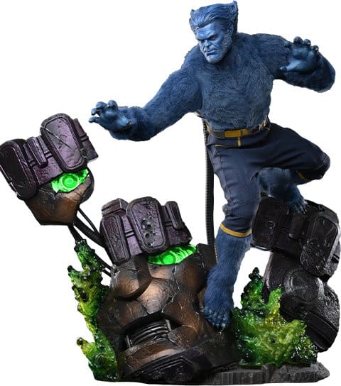 x_hot9157732 Marvel X-Men Movie Masterpiece Action Figure 1/6 Beast (Deluxe Version) 33 cm - immagine 1