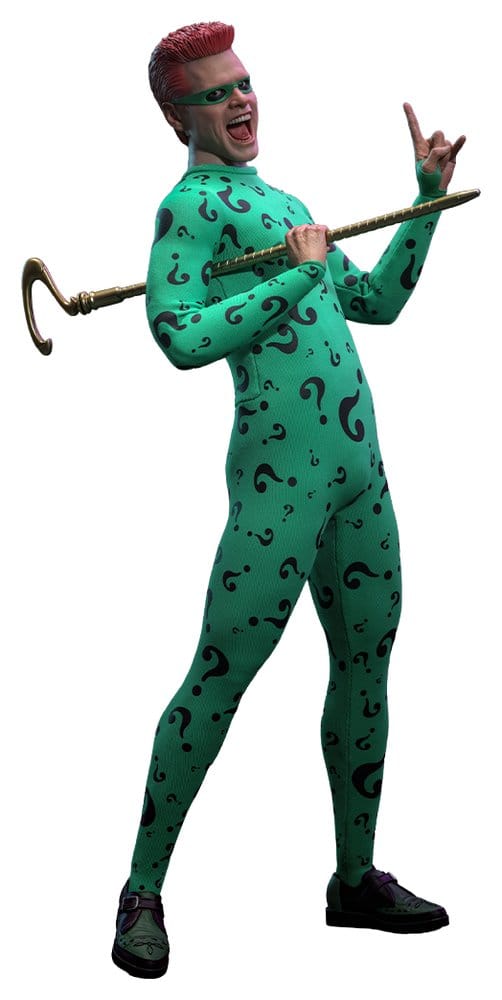 x_hot916150 DC Comics Batman Forever Movie Masterpiece Action Figure 1/6 Riddler 31 cm - immagine 1