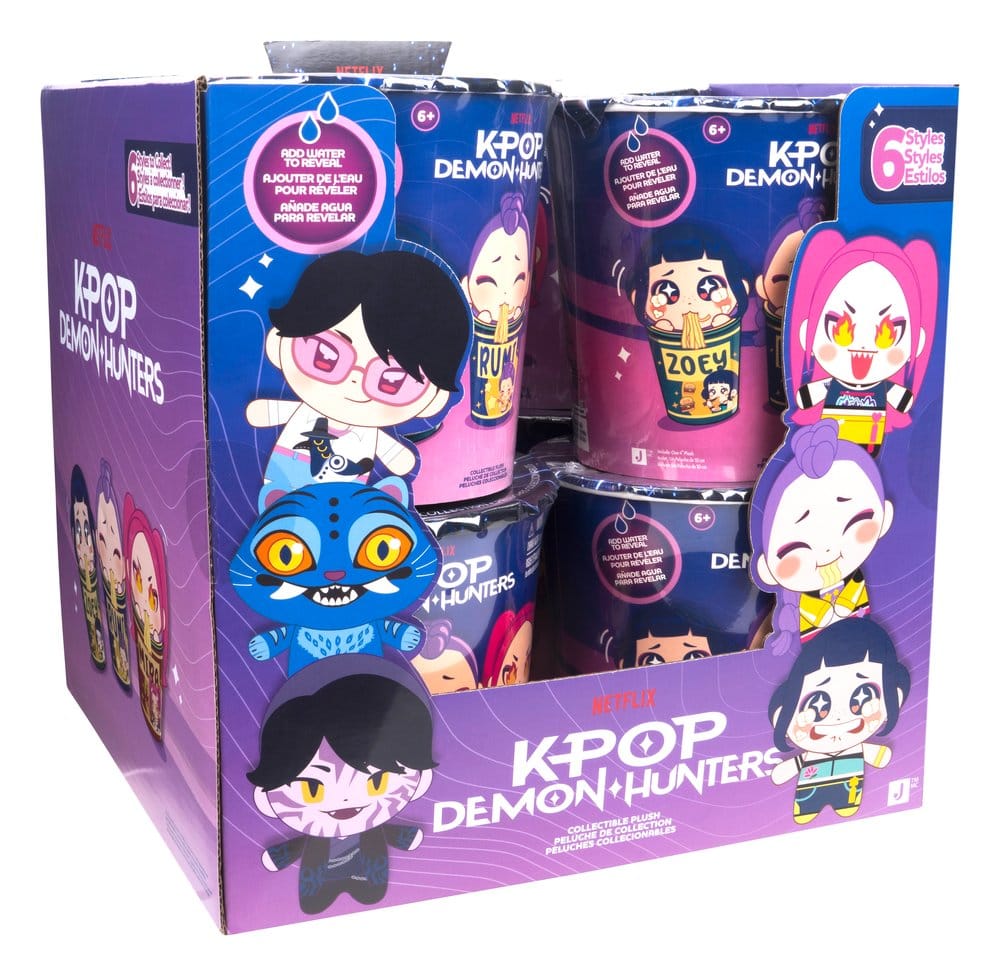 x_jazkpdh00054 KPOP Demon Hunters Mini Ramyeon Cups 10 cm Blind Box Display (8) - immagine 1