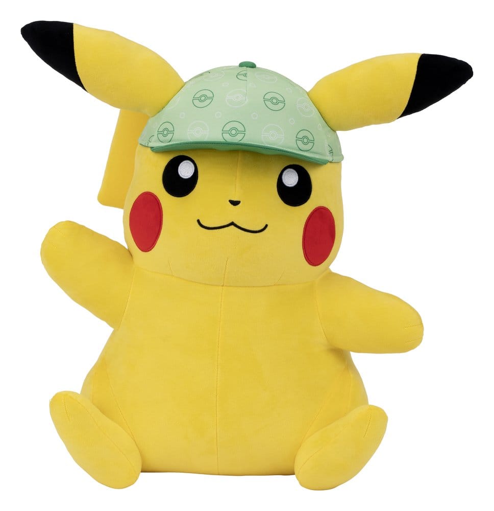 x_jazpkw5025 Pokémon Plush Pikachu (with Hat) 61 cm - immagine 1
