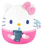 Squishmallows Hello Kitty and Friends Plush Hello Kitty Cup 30 cm - immagine 4
