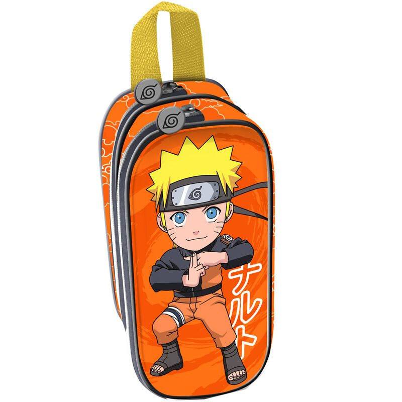 x_kmn04700 Naruto Double Pencil Case Chikara - immagine 1