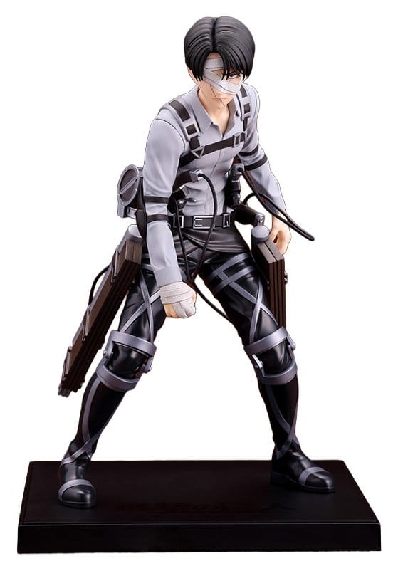 x_ktogp038 Attack on Titan: The Final Season Oshi Works PVC Figure Levi Ackerman The Final Season Ver. 20 cm - immagine 1