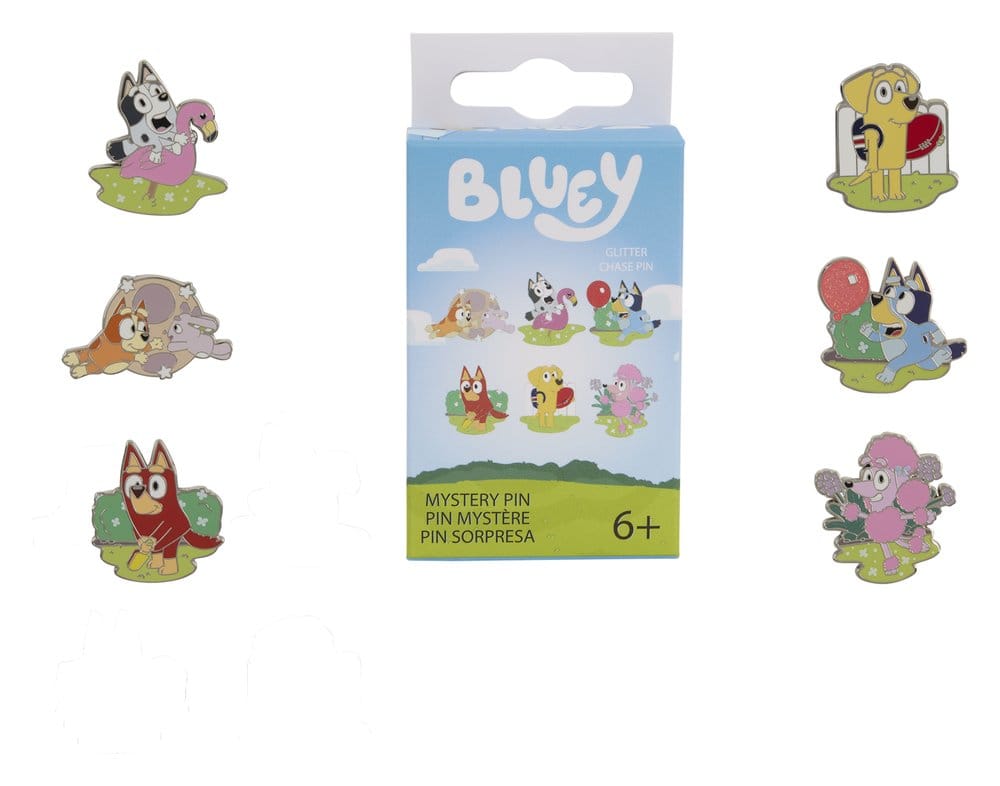 x_lf-blupn0001 BBC by Loungefly Enamel Pins Bluey Characters Blind Display (12) - immagine 1