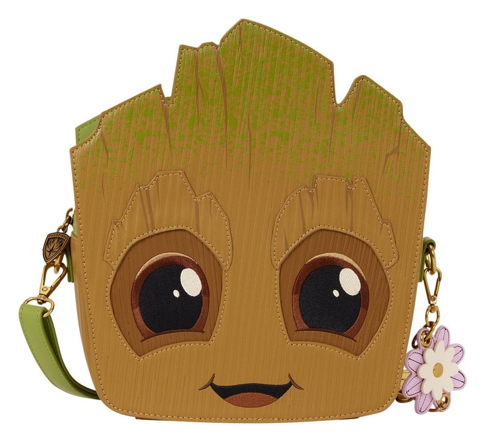x_lf-mvtb0181 Guardians of the Galaxy by Loungefly Crossbody Groot Floral - immagine 1