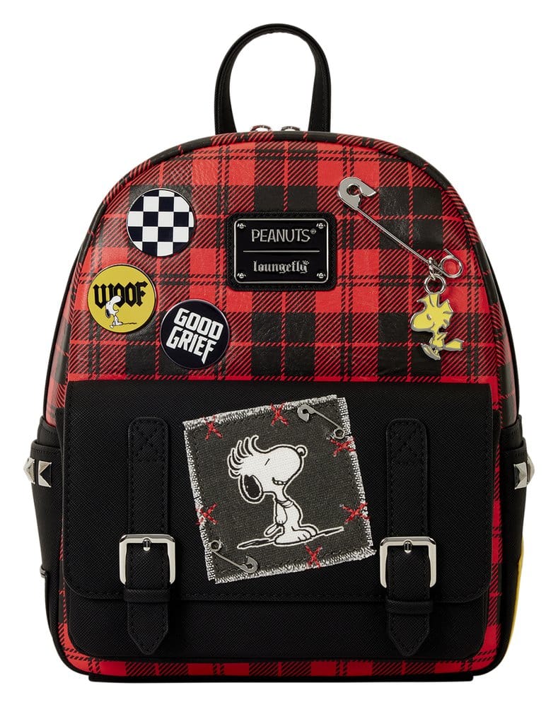 x_lf-pnbk0066 Peanuts by Loungefly Mini Backpack Snoopy Grunge - immagine 1