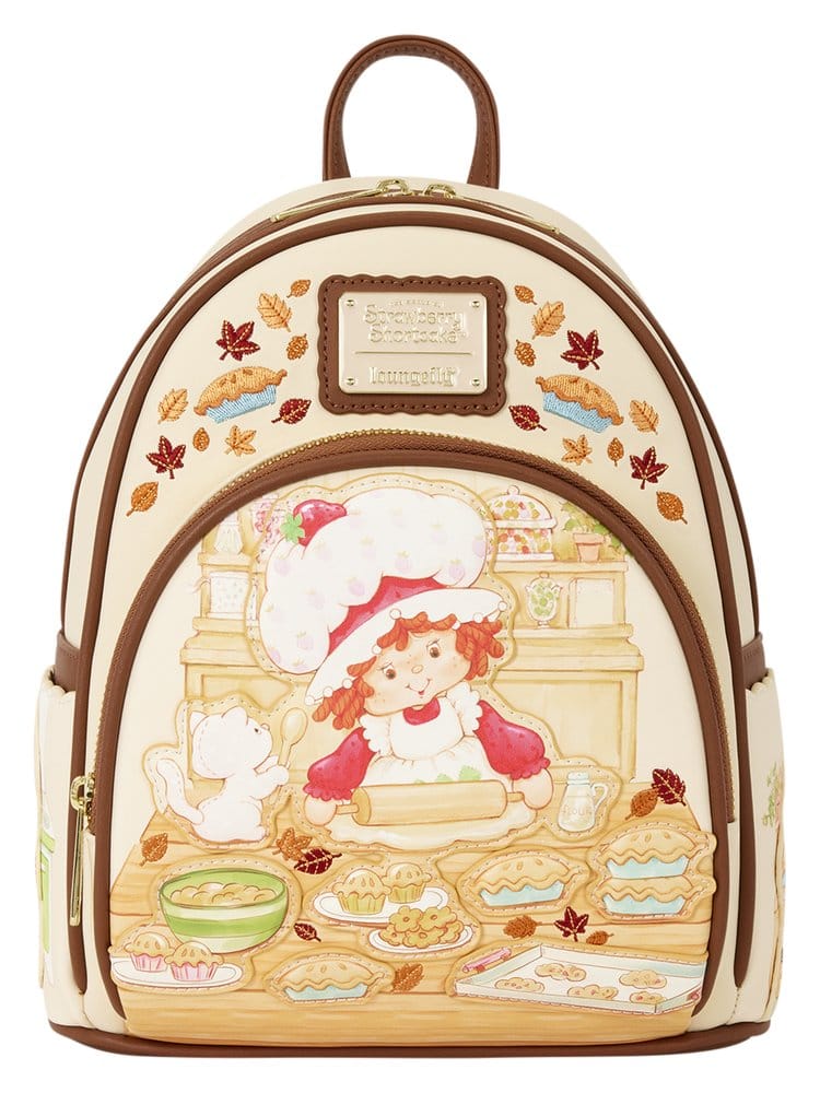x_lf-sbsbk0021 Sanrio by Loungefly Mini Backpack Strawberry Shortcake Autumn Pie - immagine 1