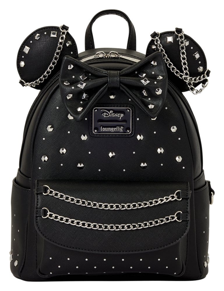 x_lf-wdbk4731 Minnie Mouse by Loungefly Mini Backpack Studs & Chains - immagine 1