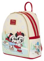 Mickey & Friends by Loungefly Mini Backpack with Headband Holder Ice Skating - immagine 4