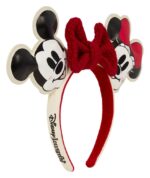 Mickey & Minnie by Loungefly Ears Headband Knit Bow - immagine 3