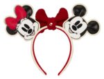 Mickey & Minnie by Loungefly Ears Headband Knit Bow - immagine 4