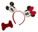 Mickey & Minnie by Loungefly Ears Headband Knit Bow - immagine 5