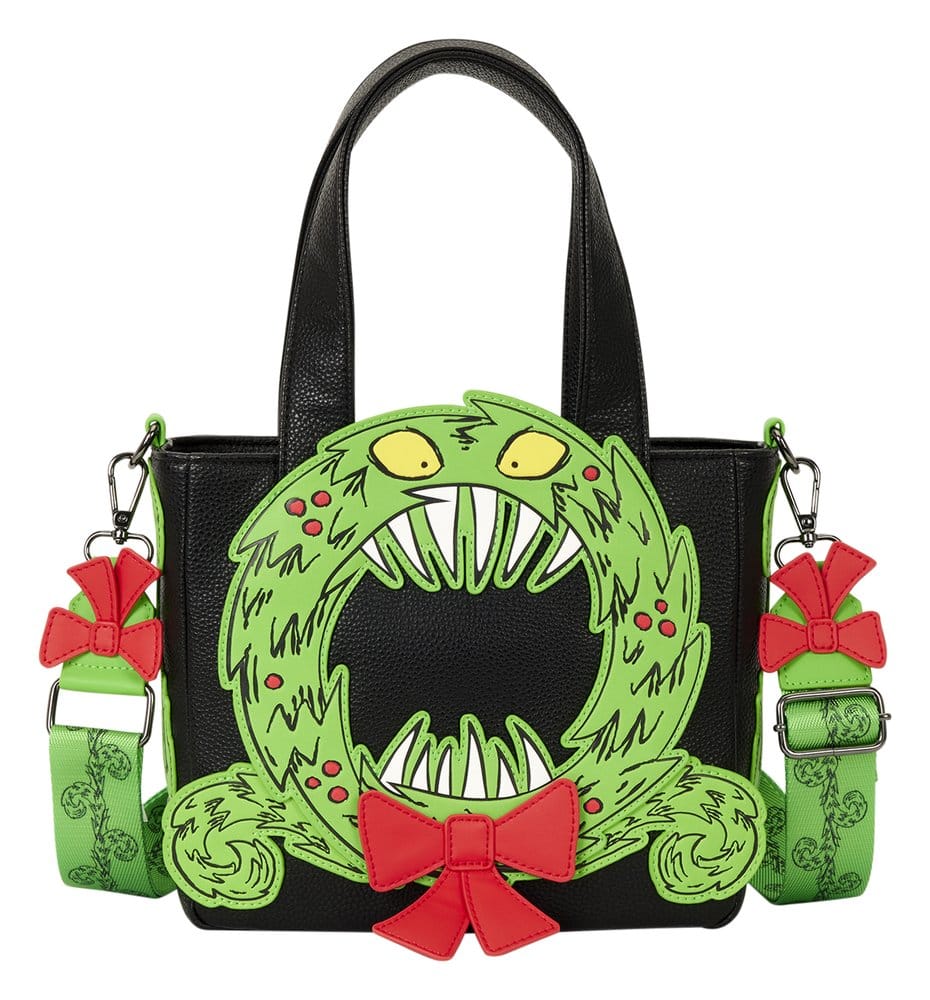 x_lf-wdtb3587 Nightmare before Christmas by Loungefly Crossbody Bag Man-Eating Wreath - immagine 1