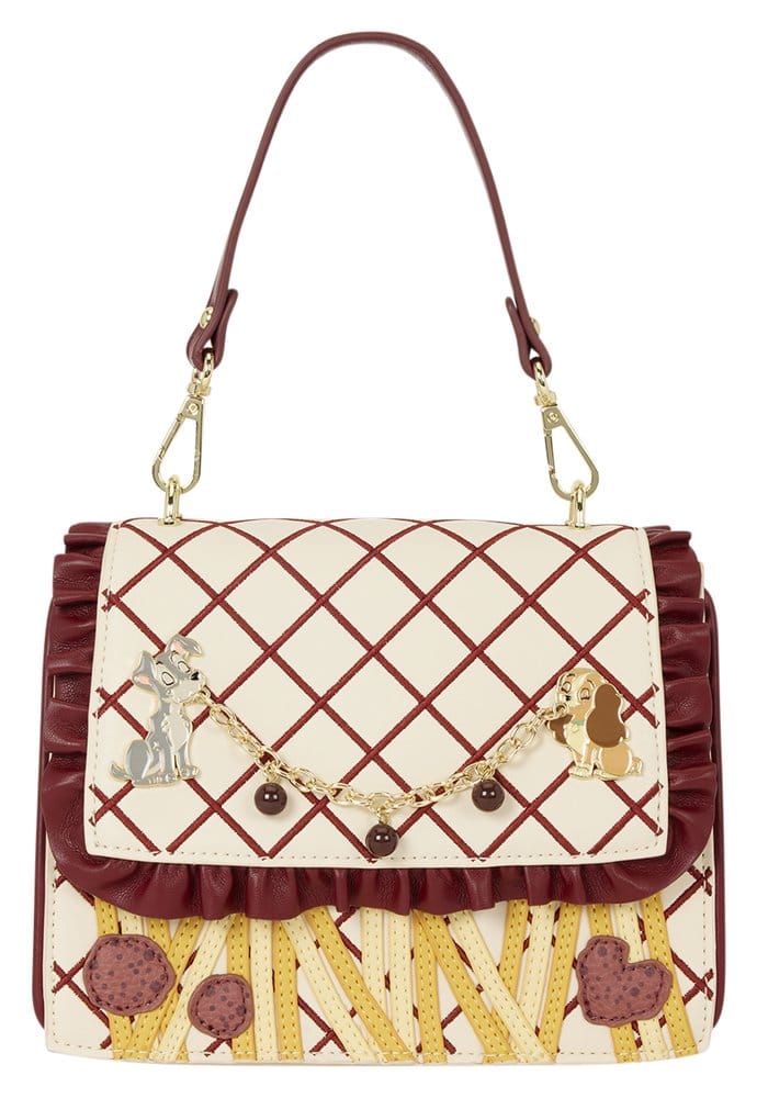 x_lf-wdtb3588 Disney by Loungefly Crossbody Lady & the Tramp Spaghetti Dinner - immagine 1