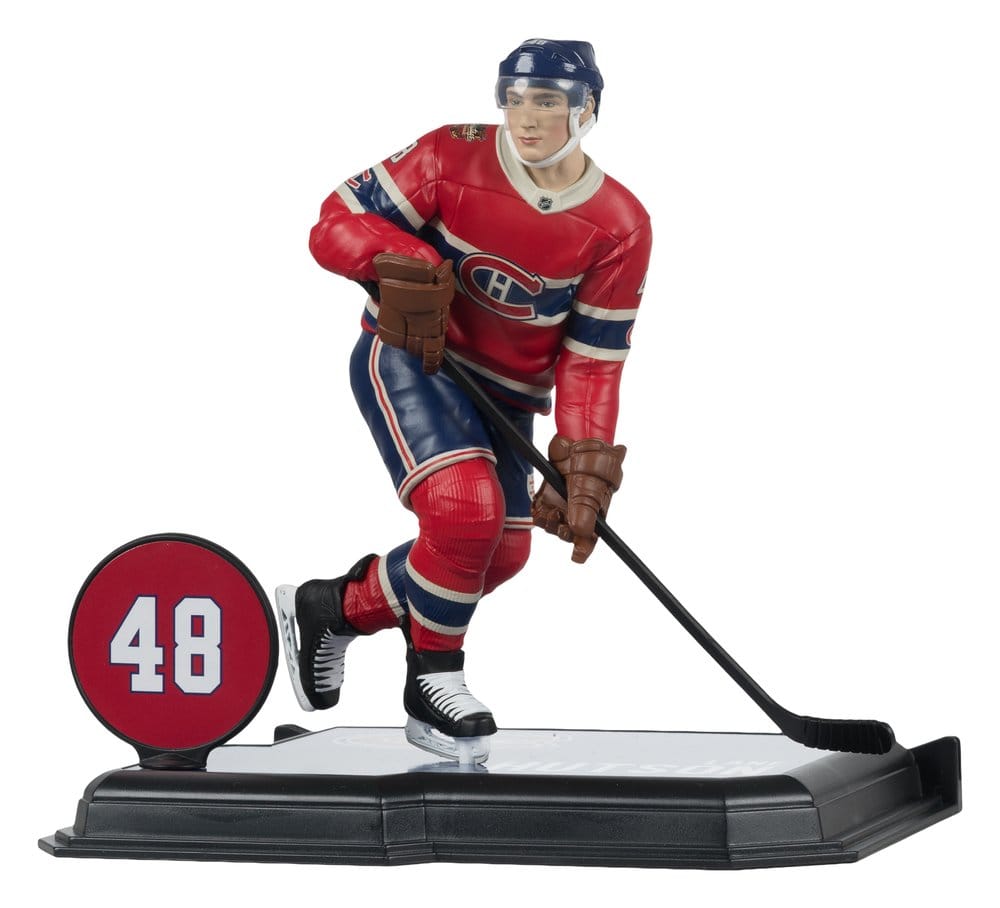 x_mcf10703 NHL McFarlane SportsPicks Action Figure Lane Hutson (Montreal Canadiens Heritage Classic) 18 cm - immagine 1