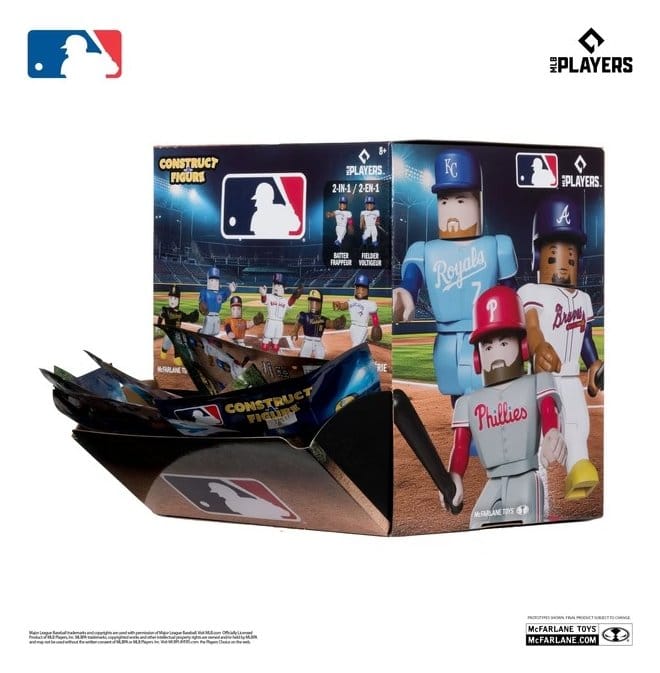 x_mcf11580 MLB McFarlane Sports Construct-a-Figure Series 1 Mini Figure Blind Bag 5 cm Assortment (36) - immagine 1