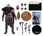 God of War Ragnarok McFarlane Elite Edition Deluxe Action Figure Kratos #18 18 cm - immagine 2