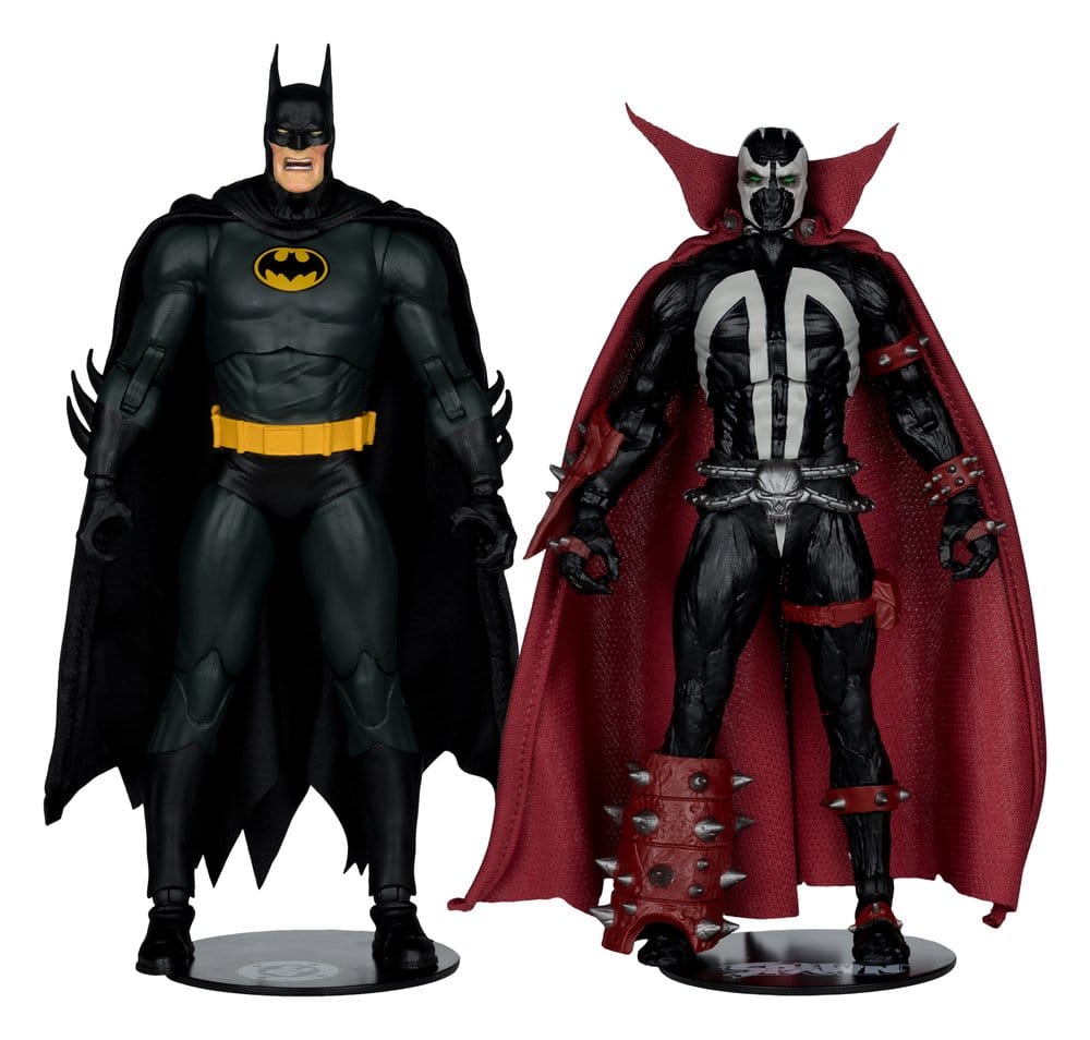 x_mcf17099 DC Multiverse McFarlane Collector Edition Action Figure 2-Pack Batman & Spawn (Gold Label) 18 cm - immagine 1