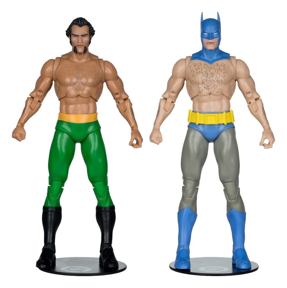 x_mcf17858 DC Multiverse McFarlane Elite Edition Action Figure 2-Pack Batman vs Ra's al Ghul (Batman #244) (Gold Label) 18 cm - immagine 1